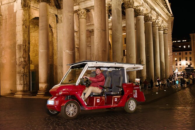 Golf Cart Tour Express Highlights of Rome by Night - Quick hits you’ll care about
