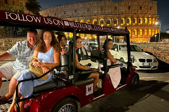 Golf Cart Tour Express Highlights of Rome by Night - Colosseum and Circo Massimo: huge spaces, quick viewpoints