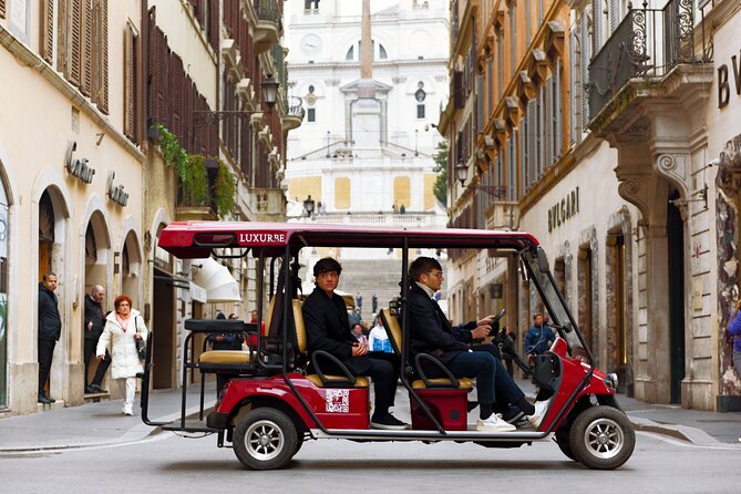 Golf Cart Tour: Highlights of Rome - A Street-Smart Rome Ride on an Electric Golf Cart