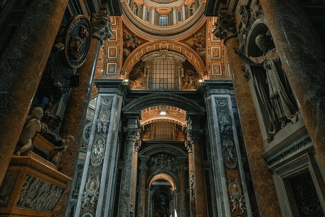 Guided Tour of St. Peter’s Basilica and the Vatican Grottoes - St. Peter’s Basilica Stops: Pietà, Baldachin, and Raphael’s Moment