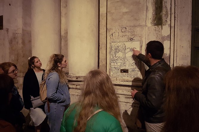 Haunted Rome Ghost Tour - The Original - Narrow Street Stop: Where Dark Legends Feel Built In