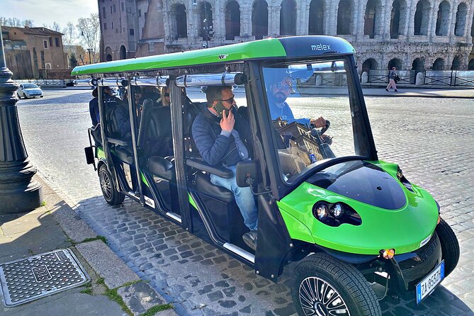 Highlights of Rome: Golf Cart Tour with Artisanal Gelato Tasting - Trevi Fountain: iconic Baroque spectacle with time for the classic coin toss