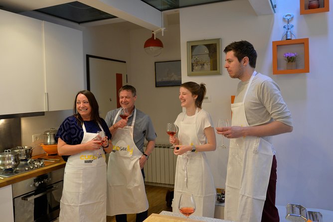 Home Cooking in Testaccio: Cacio e Pepe, Amatriciana, Carbonara - The Eating Part: Unlimited Wine, Coffee, Dessert, and a Three-Course Table