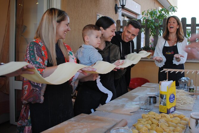 Inspirational Cooking on the Roman Chef's Panoramic Terrace - From St. Peter’s area to the pasta station