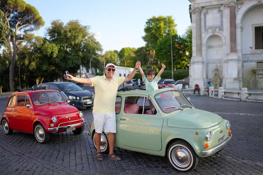 La Dolce Vita: Cruising Rome in a Classic Fiat 500 - Key highlights worth your time