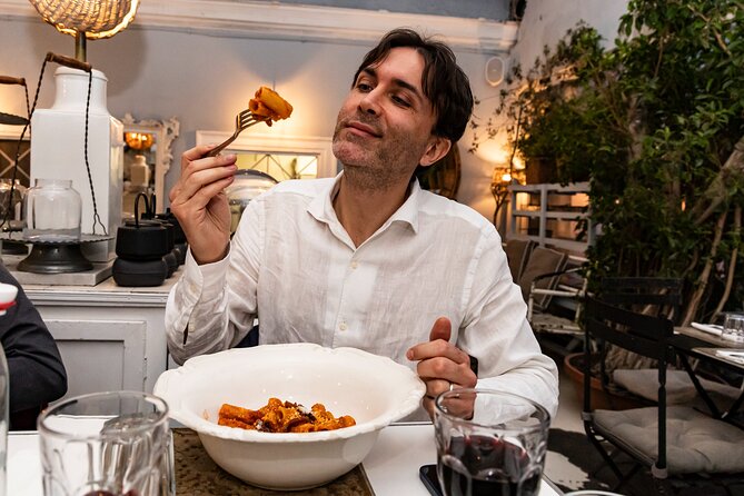 Late Night in Rome: VIP Golf Cart Drinks & Bites Tour - Stop 1: Ercoli Trastevere for your first Roman sip and crostini bites