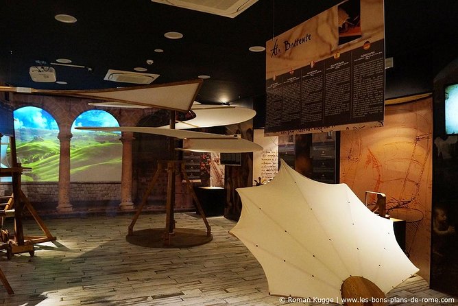 Leonardo da Vinci Experience Museum Admission - Room II and Room III: War Machines, Music, and Optics