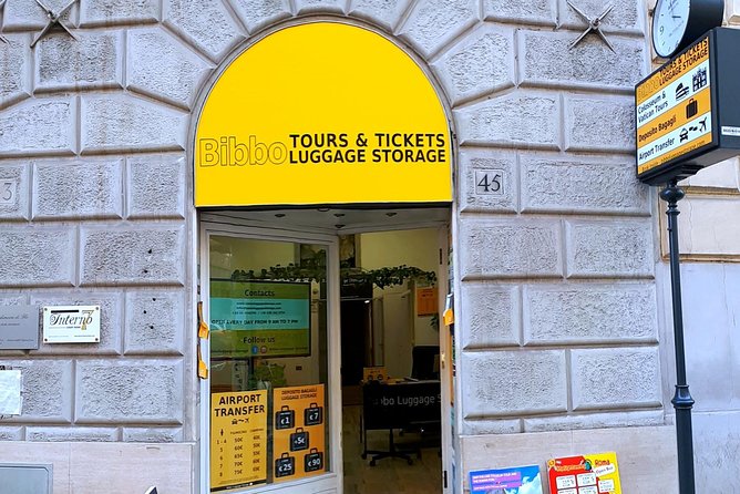 Luggage Storage in Rome City Center - A Rome Day With Your Bags Safe and Out of the Way
