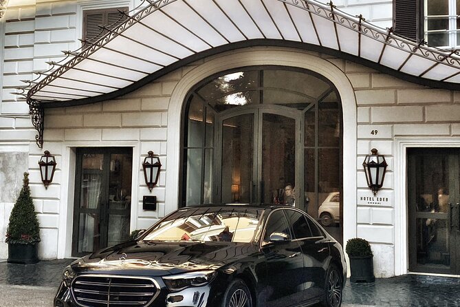 Luxury Private Transfer Rome Center to Fiumicino Airport - The VIP touches: WiFi and bottled water (small perks, big mood change)