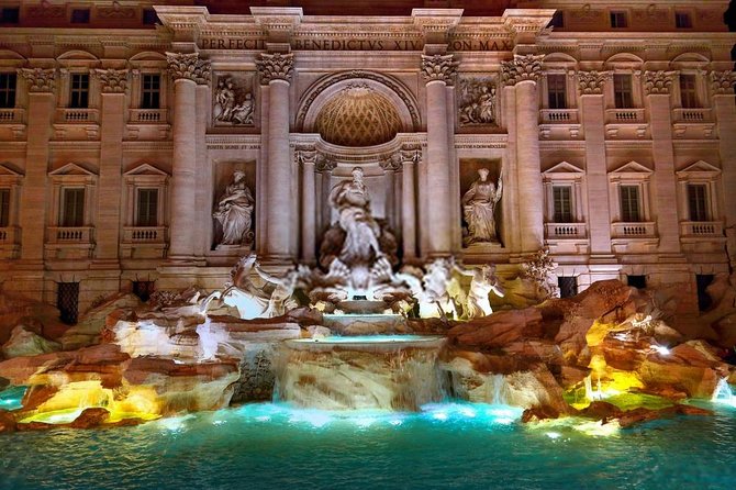 Marvels Of Rome At Night - Private Tour - Colosseum at night: iconic sighting, but ticket planning matters