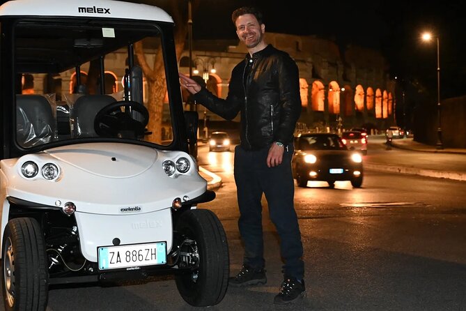 Nocturnal Rome Golf Cart Tour - The golf cart advantage: faster views, less footwork