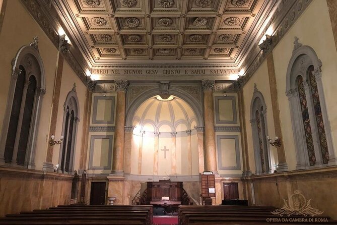 Opera Concert Ticket in Rome with Dinner - Entering The Waldensian Church Near Piazza Venezia