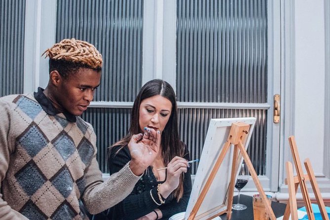 Paint & Sip in a 17th-Century Palazzo with Wine & Pizza - Wine and Pizza: The Part That Makes This Feel Like Rome