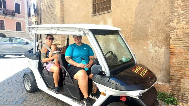 Panoramic Golf Cart Tour of Rome with a Private Guide - Gelato and coffee breaks: included and actually helpful