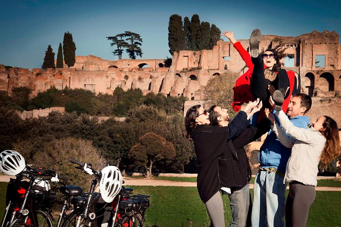 Panoramic Rome Off-the-beaten-track Tour with Cannondale Ebike - Teatro di Marcello to Colle Capitolino: Roman Ruins From the Right Angle
