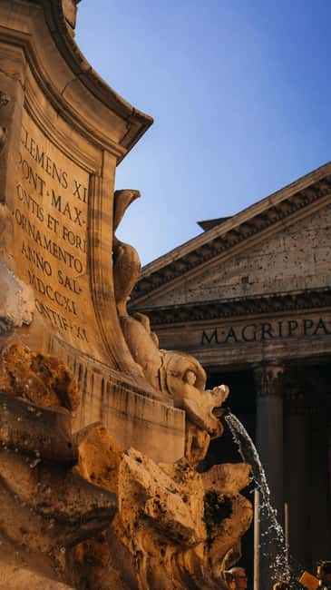 Pantheon Entry with App-Led Experience + Pre-Arranged Access - What the App Guides You To Notice (Dome and Details)