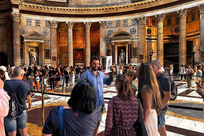 Pantheon: Semi-private Guided Tour with Entry Ticket - Meeting at Piazza Capranica and getting to the right entrance