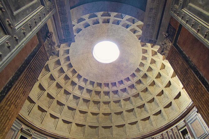 Pantheon: Semi-private Guided Tour with Entry Ticket - What your guide will actually point out in the dome and walls