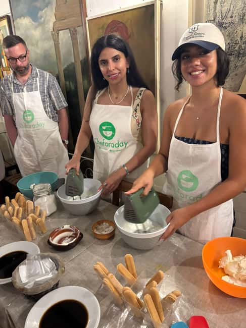 Pasta and tiramisù Cooking class with Wine at Piazza Navona - Group size, pacing, and why the chefs matter