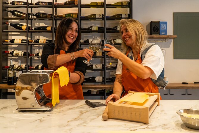 Pasta and Tiramisu Making Class with Fine Italian Wine in Rome - Tiramisu layering with wine: a dessert master class that clicks