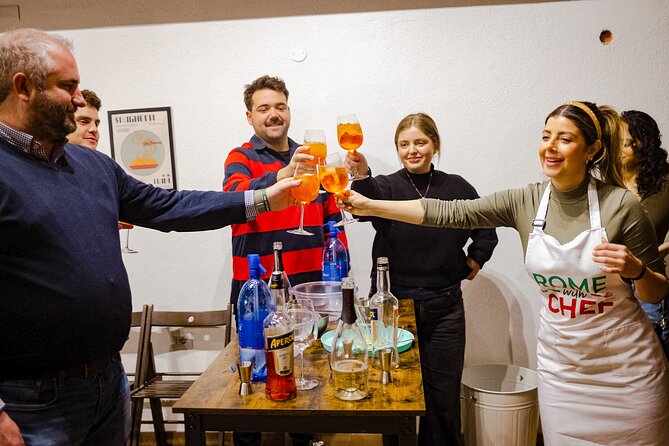 Pasta Cooking Class Near the Colosseum with 3 Spritz Cocktails - Key highlights you should care about
