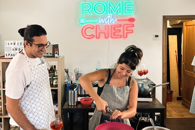 Pasta Cooking Class Near the Colosseum with 3 Spritz Cocktails - Who Should Book This (and Who Might Not Enjoy It)