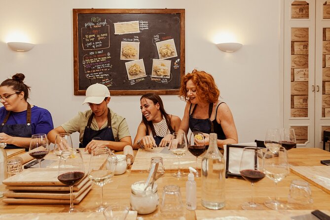 Pasta Making & Wine Tasting with Dinner in Frascati from Rome - Pasta-making class: choosing your Roman dish