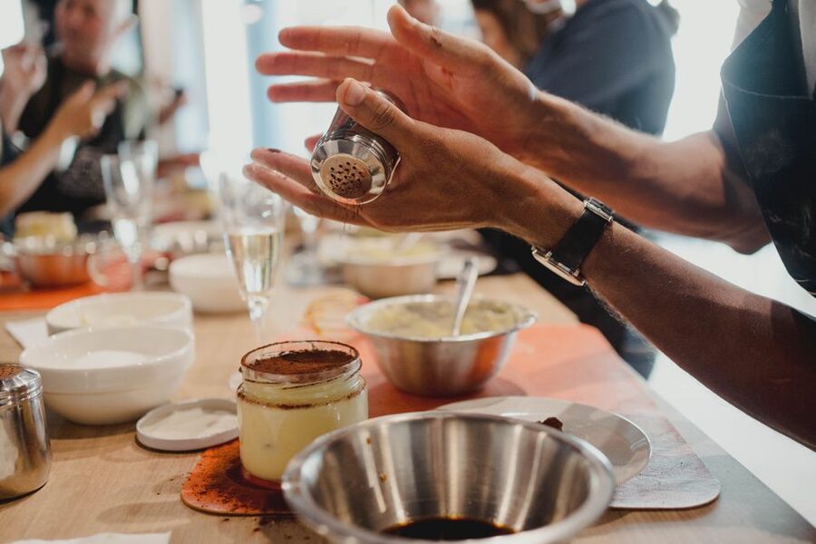 Pasta & Tiramisù making in the heart of Rome - Meeting point: find the blue building left of the Opera House