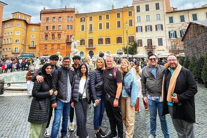 Piazza del Popolo and Historical Sights Walking Tour in Rome - Piazza Navona: A Stadium Shape You Can Walk Through