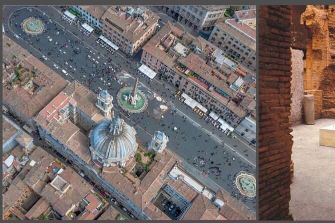 Piazza Navona Underground: Stadium of Domitian - Crowd relief: a real break from Piazza Navona’s busy street level