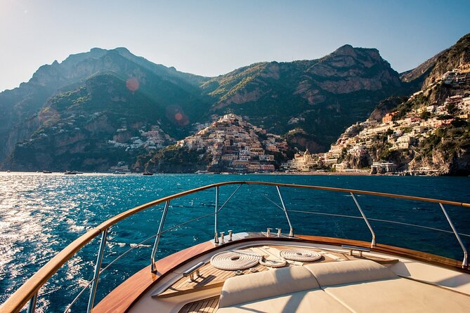 Positano & Amalfi Small Group Boat Tour from Rome with Fast Train - Piano di Sorrento check-in and the first big coast views