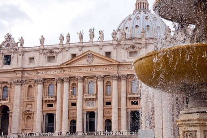 Pre/ Post Cruise Rome Private Tour From Civitavecchia Port - Trevi Fountain: fast views, classic tradition