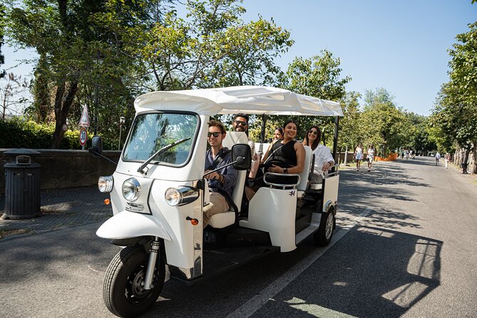 Private Electric Tuktuk Tour of Rome with Prosecco and Pickup - St. Peter’s Basilica Viewpoint: Vatican Skyline Without the Long Lines