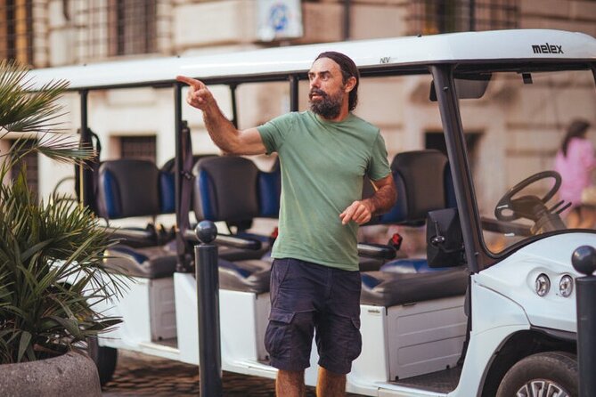 Private Evening Golf Cart Tour of Rome with Aperitivo - Piazza Venezia, Pantheon Outside, and the Panoramic Viewpoint