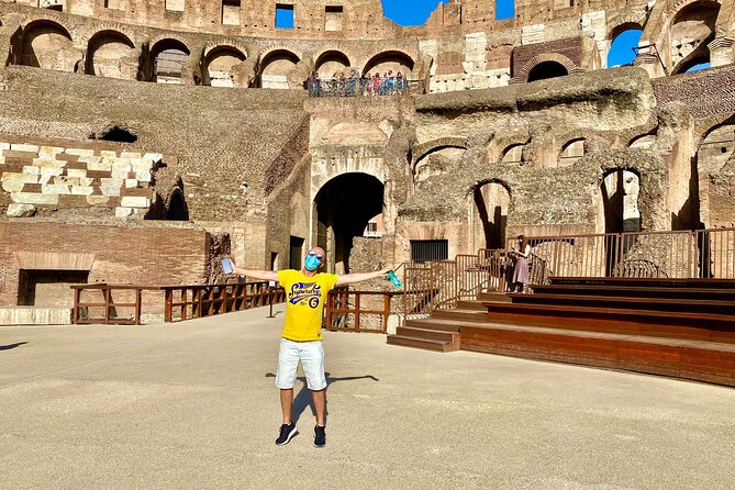 Private Guided Tour of Colosseum Underground OR Arena and Forum - A quick Arch of Constantine stop that still sets context