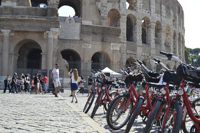 Private Sacred Relics Jubilee Bike Tour - The Colosseum area by bike: how to see it without exhausting yourself