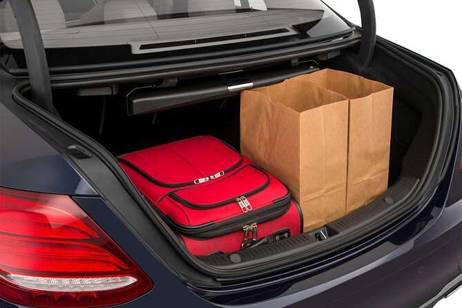 Private Transfer from Rome Fiumicino Airport FCO to Rome - The Business Car Setup: Mercedes E-Class Style With A/C