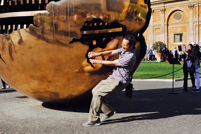 Private Vatican Experience with Sistine Chapel & Raphael's Rooms - Arnaldo Pomodoro’s Sphere within a Sphere: modern art with a playful twist