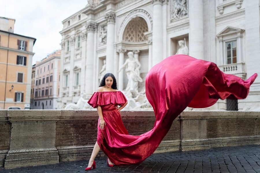 Professional Photoshoot in the Eternal City Rome - How the session works: from quick instructions to natural movement