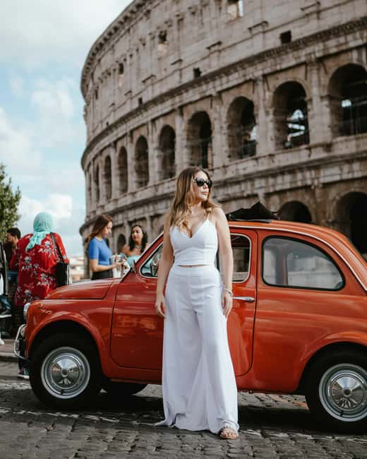 Professional Photoshoot in the Eternal City Rome - The Colosseum area: big-stone drama without the chaos