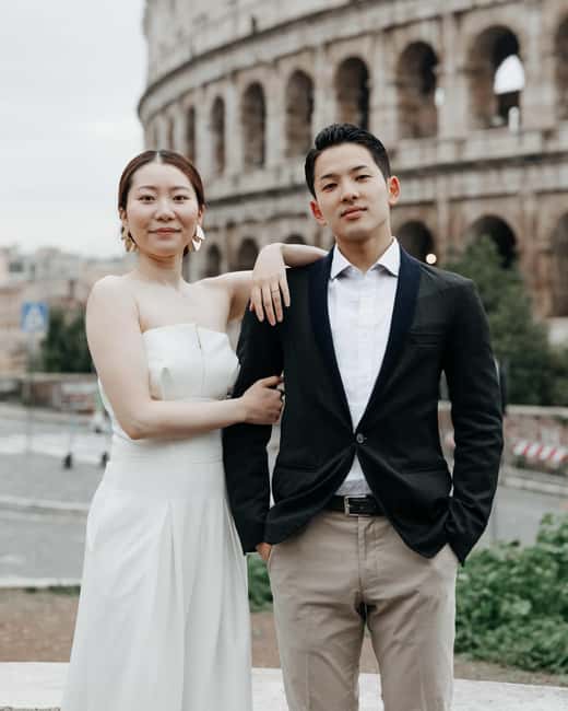 Professional Photoshoot in the Eternal City Rome - Flying dress with 17 color options: when the photo moment actually feels fun