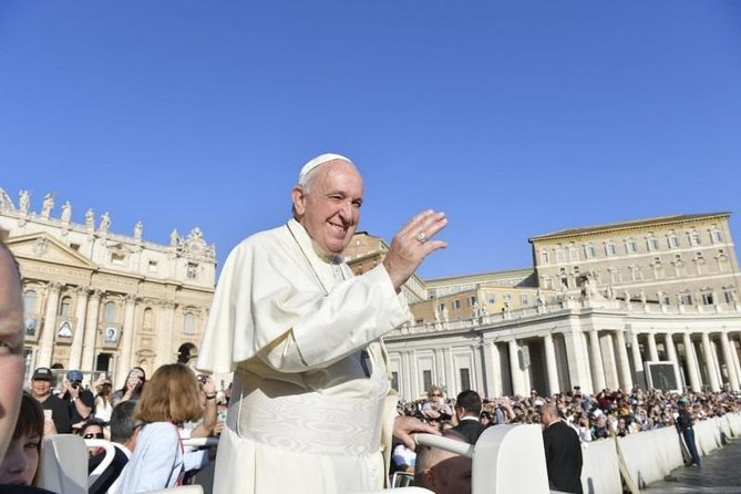 Reserved Papal Audience Ticket with Assistance On Site - Value for $34.55 and the Optional €25 Transfer