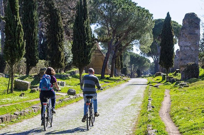 Ride an e-bike along the Appian Way from Rome to Castel Gandolfo. - Stop 2: Lake Albano—swim time and an easy reset