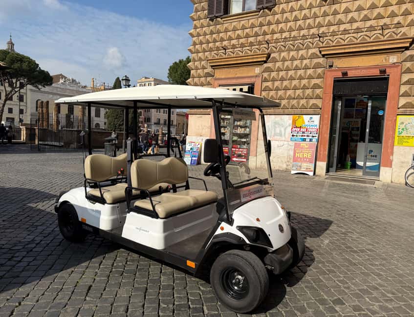 Roma: Golf Cart Night Pick up Tour - Why a golf cart night tour works in Rome
