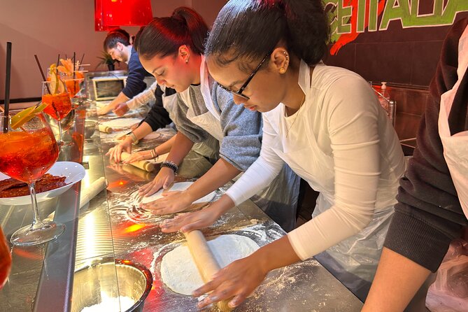 Roman Style Pizza Cooking Class & Spritz Flow in Rome - The meal plan: bruschetta starter, your pizza, then coffee or tea