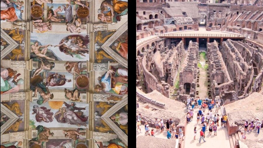 Rome: 1 Day Vatican & Colosseum Tour - Finding the Colosseum: Colle Oppio Park meeting point