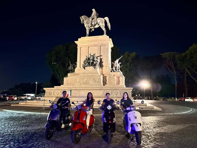 Rome: 1-Hour Vespa Ride as Passenger with a Local Driver - Trastevere pass-by: the Rome people picture
