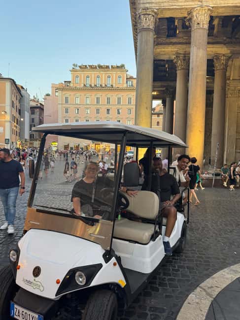 Rome: 3-Hour Private Golf Cart Tour with Culinary Tasting Included - Key things worth knowing before you go