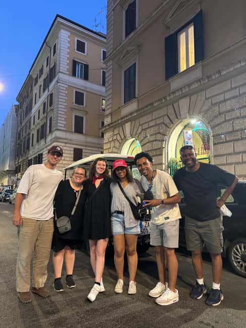 Rome: 3-Hour Private Golf Cart Tour with Culinary Tasting Included - How the private golf cart route saves your feet (and time)