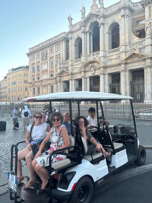 Rome: 3-Hour Private Golf Cart Tour with Culinary Tasting Included - Campo de’ Fiori and Circus Maximus: quick stops with real context
